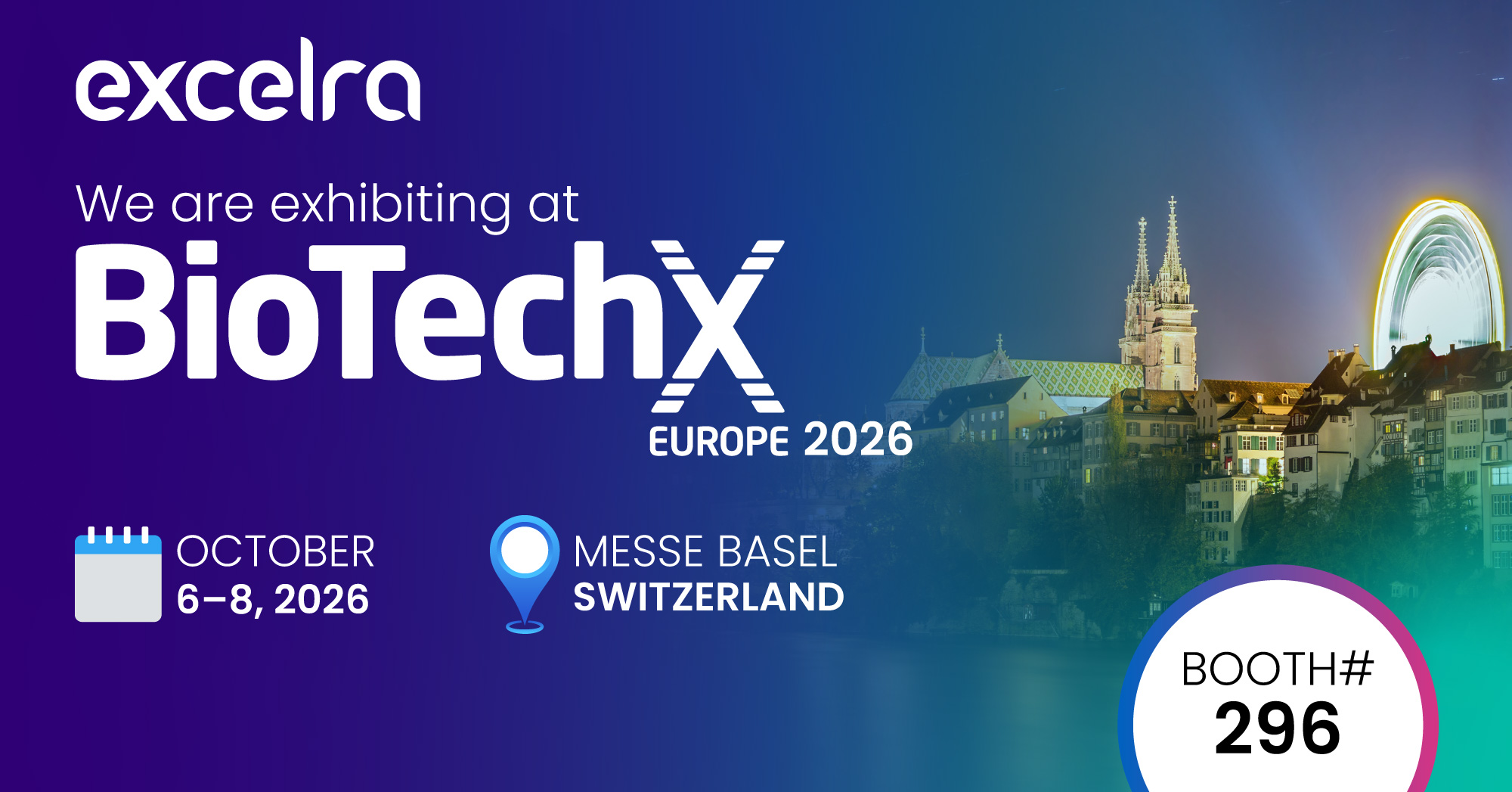 Excelra at BioTechX EU 2026 - Excelra